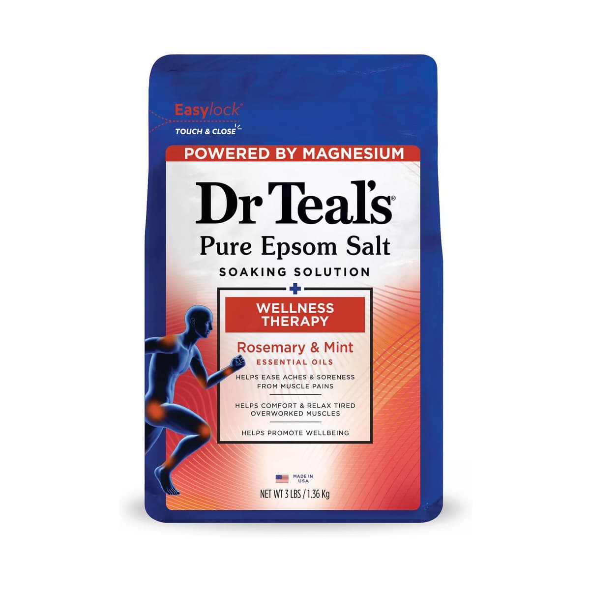 Epsom Salt Magnesium Soak - Wellness Therapy with Rosemary & Mint