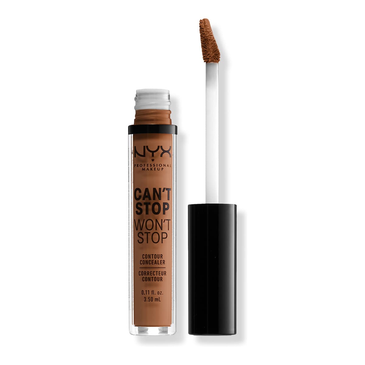 Can't Stop Won't Stop 24HR Full Coverage Matte Concealer, Warm Caramel