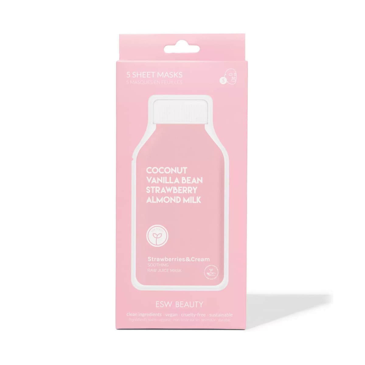 Strawberries & Cream Soothing Raw Juice Mask