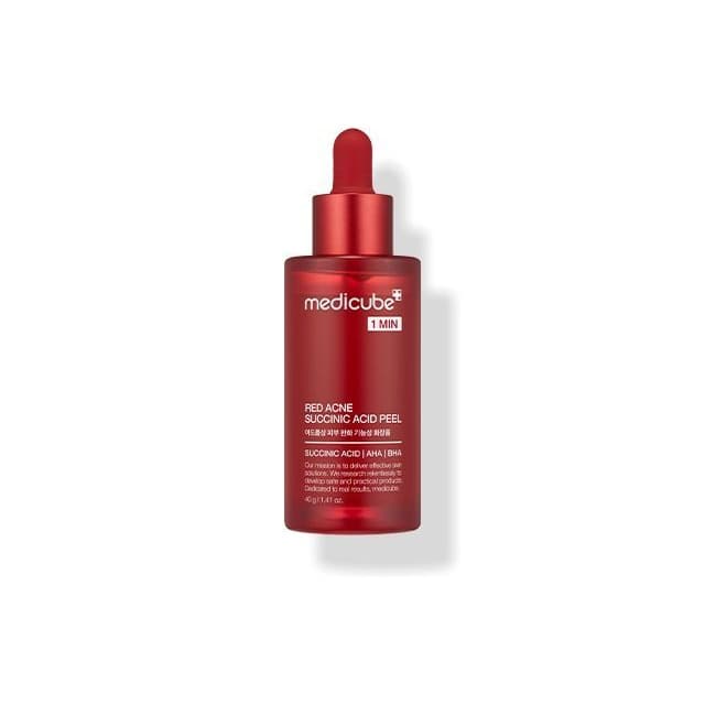 Red Acne Succinic Acid Peel