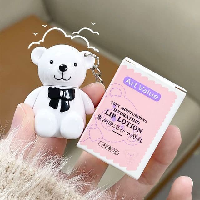 Bear Keyring Moisturizing & Hydrating Lip Lotion