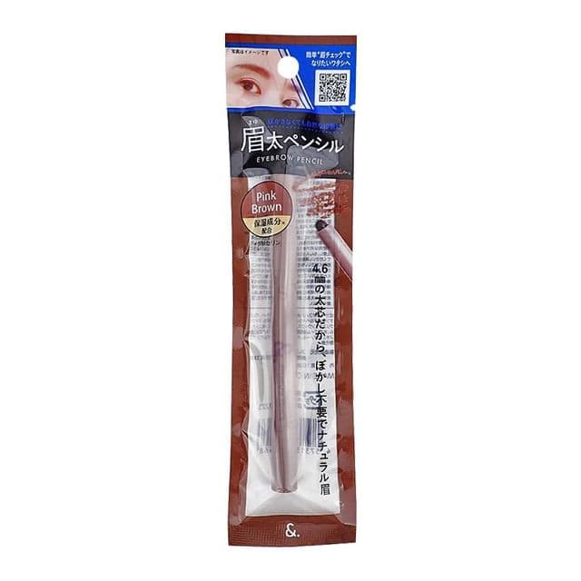 &. Eyebrow Pencil Thick Core Pink Brown