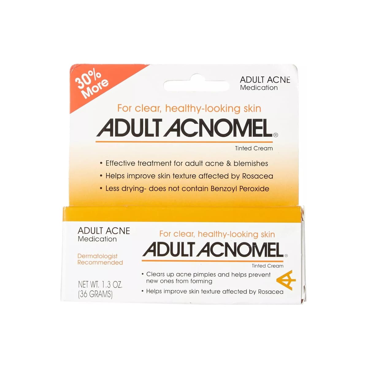 Tinted Acne Medication Cream