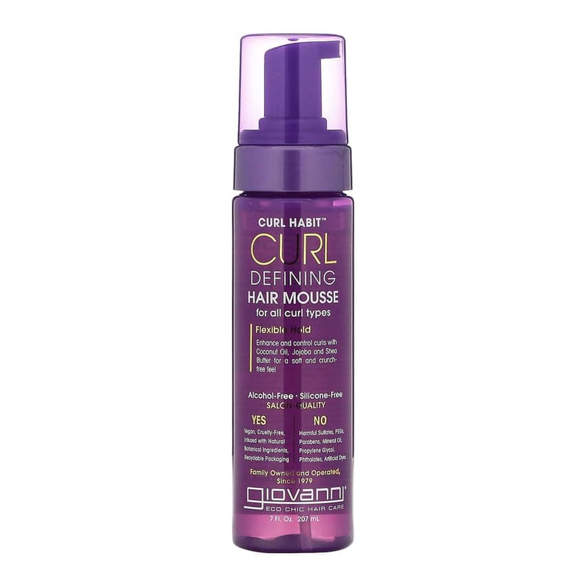 Curl Habit, Defining Hair Mousse, For All Curl Types