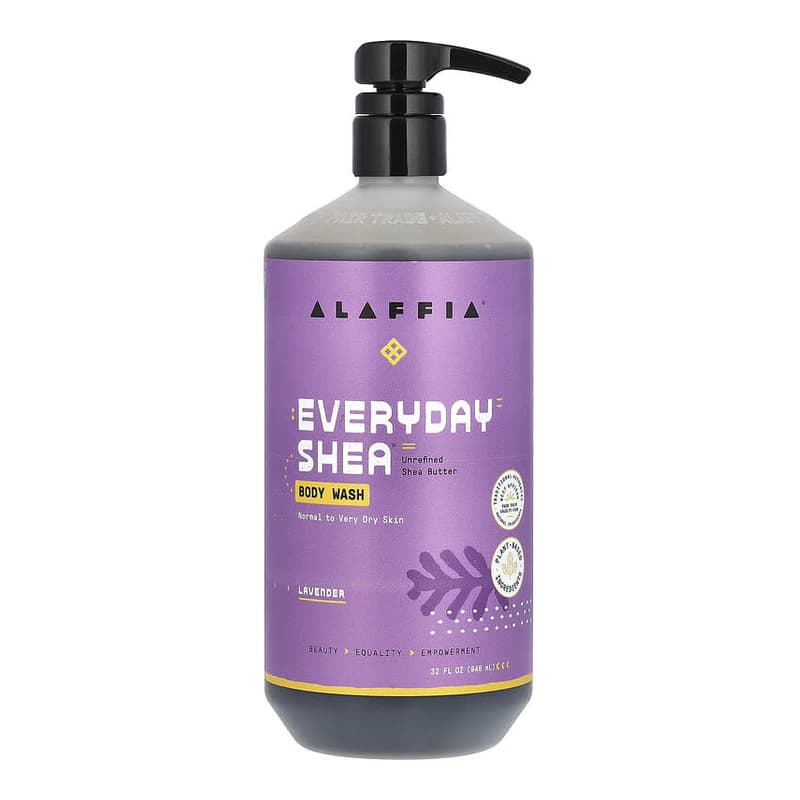 Everyday Shea, Body Wash, Normal to Very Dry Skin, Lavender