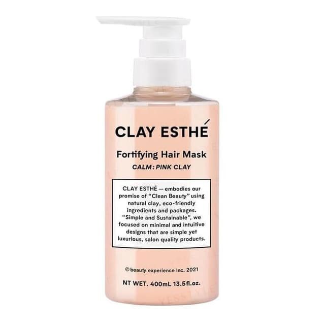 Fortifying Hair Mask Calm: Pink Clay