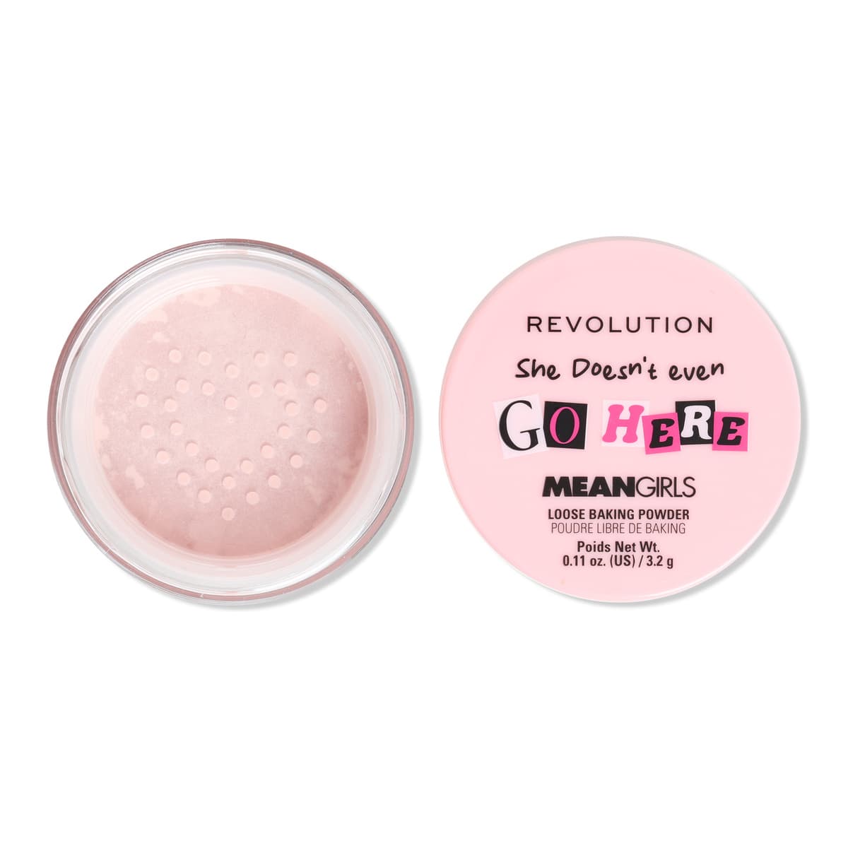 Mean Girls x Revolution Cherry Pink Loose Powder