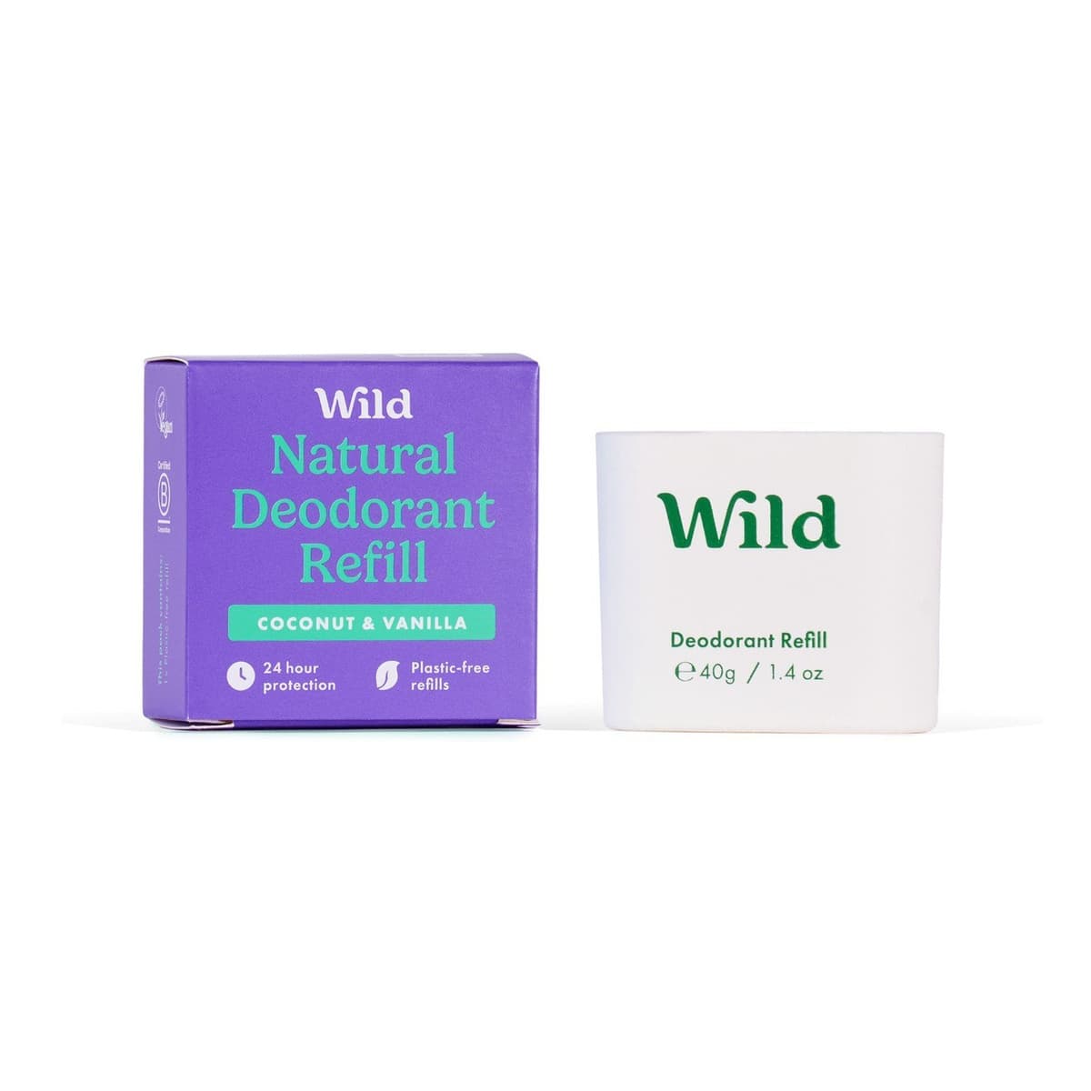 Natural Deodorant Refill Coconut & Vanilla