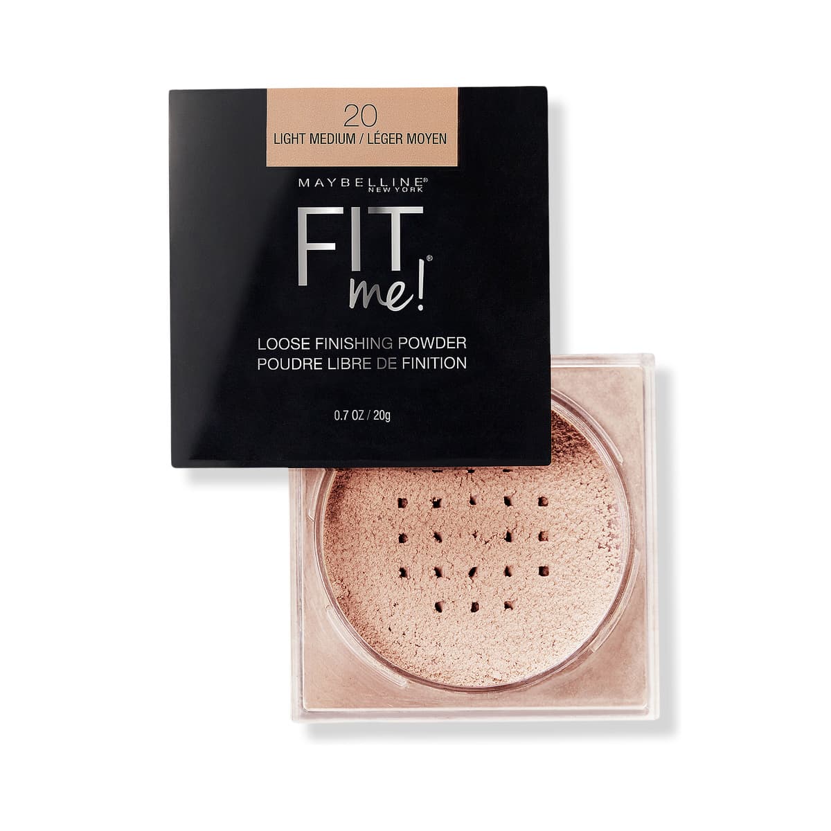 Fit Me Loose Finishing Powder, Light Medium