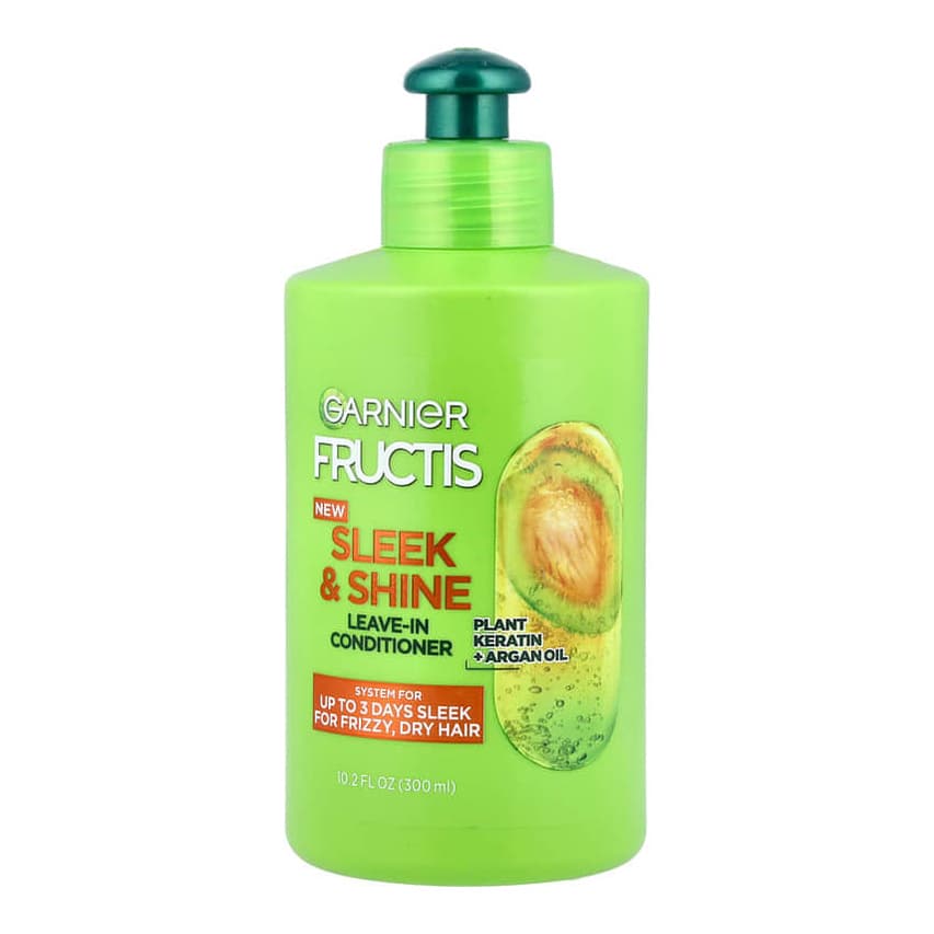 Fructis, Sleek & Shine, Leave-In Conditioner