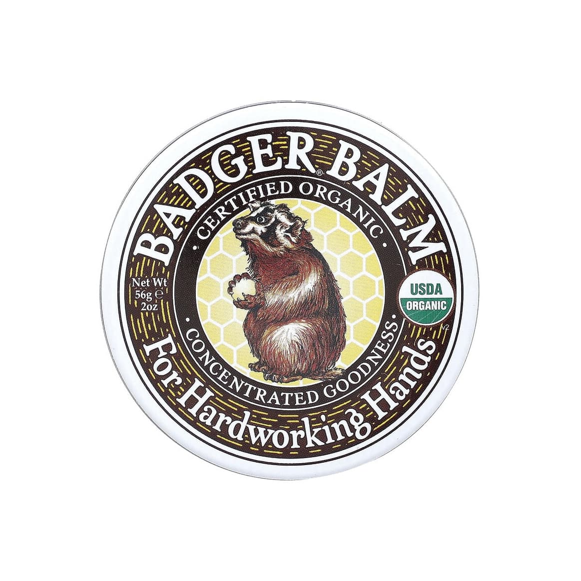 Certified Organic Badger Balm for Hardworking Hands