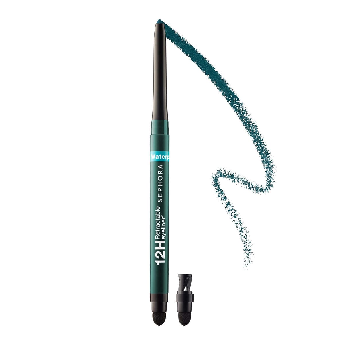 Waterproof 12HR Retractable Eyeliner Pencil, #27-Matte Forest Green