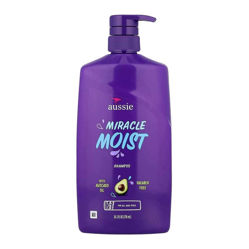 Miracle Moist, Shampoo With Avocado Oil, For All Hair Types