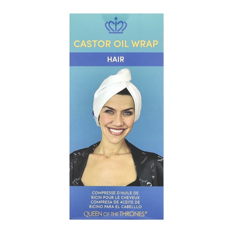 Castor Oil Wrap, Hair