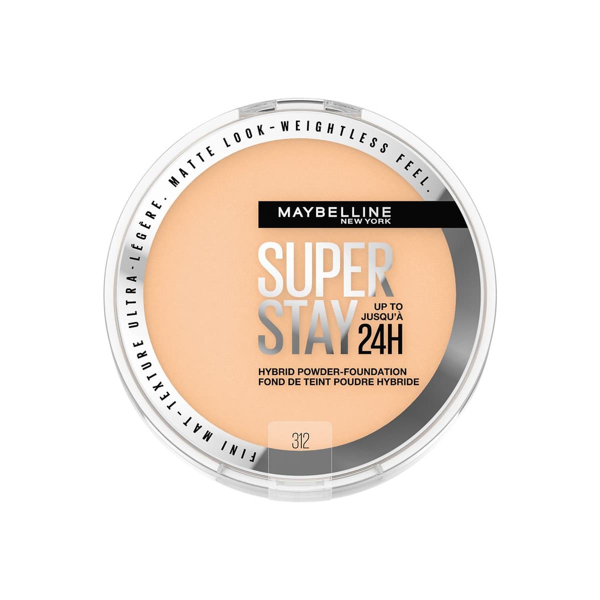 Up to 24HR Hybrid Powder-Foundation, #312