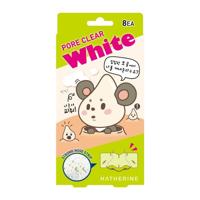 Pore Clear Nose Cleansing Strips, White