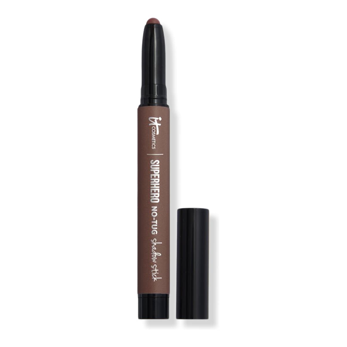 Superhero No-Tug Longwear Eyeshadow Stick, Fearless Umber