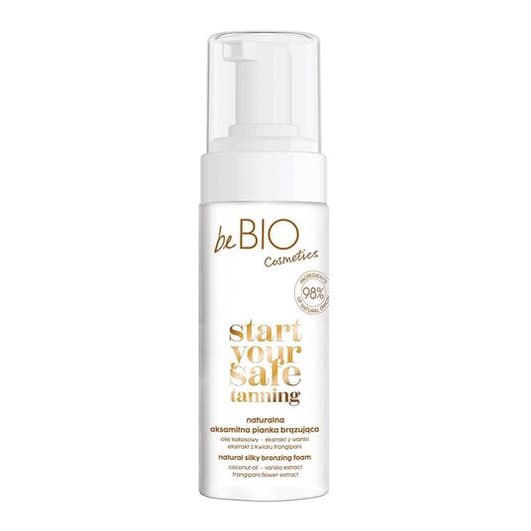 beBIO Silky Bronzing Foam - Start Your Safe Tanning