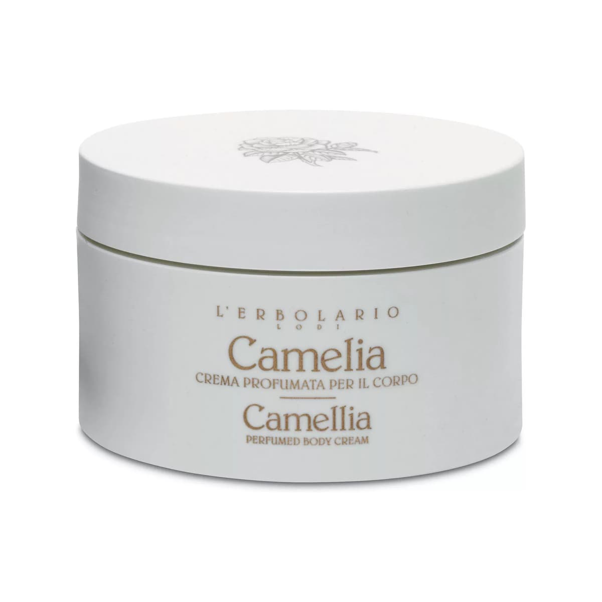 L'Erbolario Camelia Body Cream - Body Cream for Dry Skin