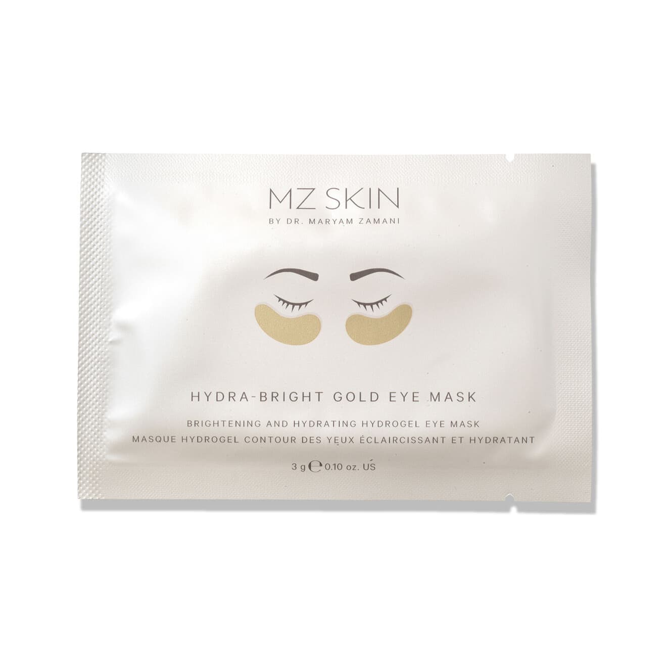 Hydra-Bright Gold Eye Mask