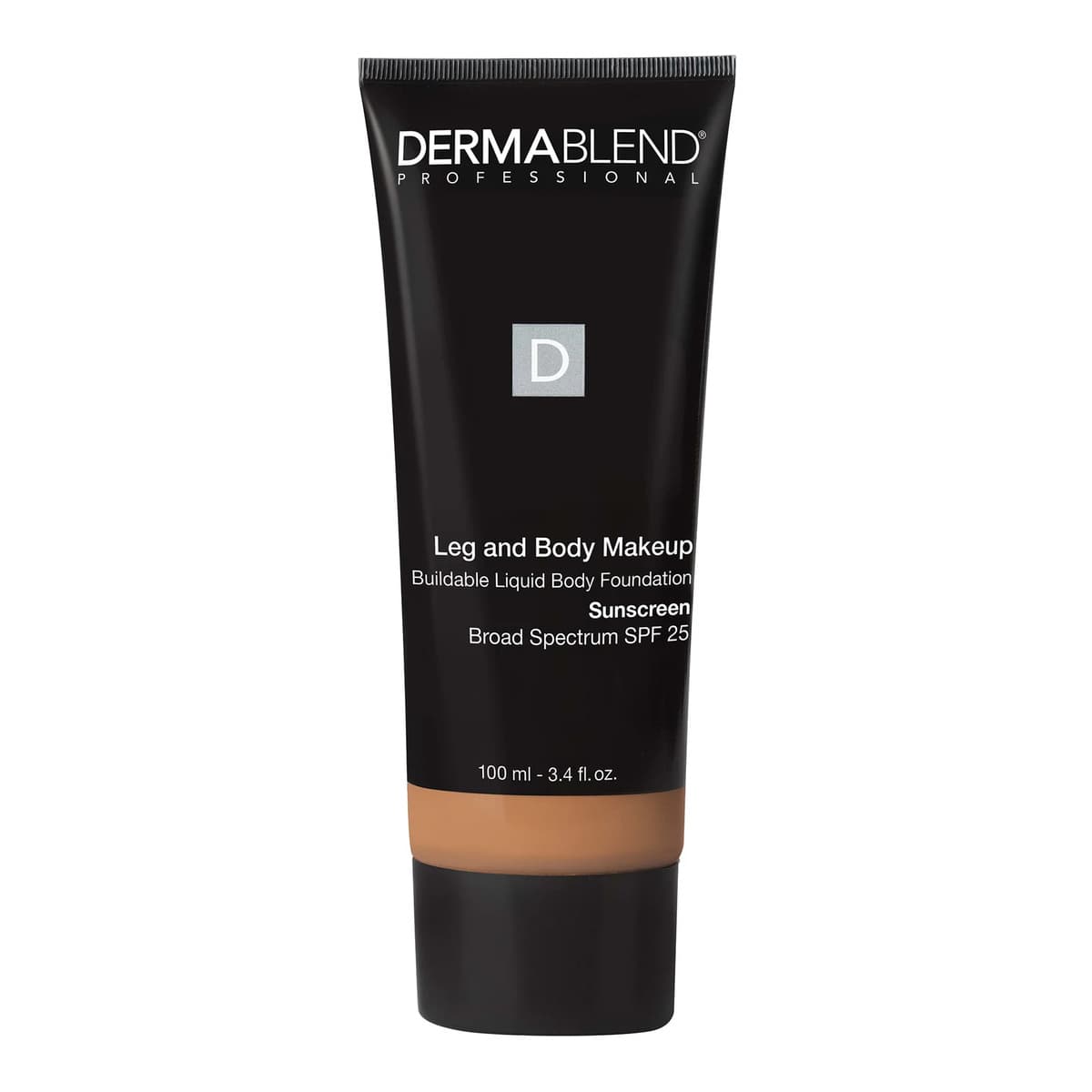 Leg and Body Makeup Foundation with SPF 25, #45 Neutral - Med Bronze