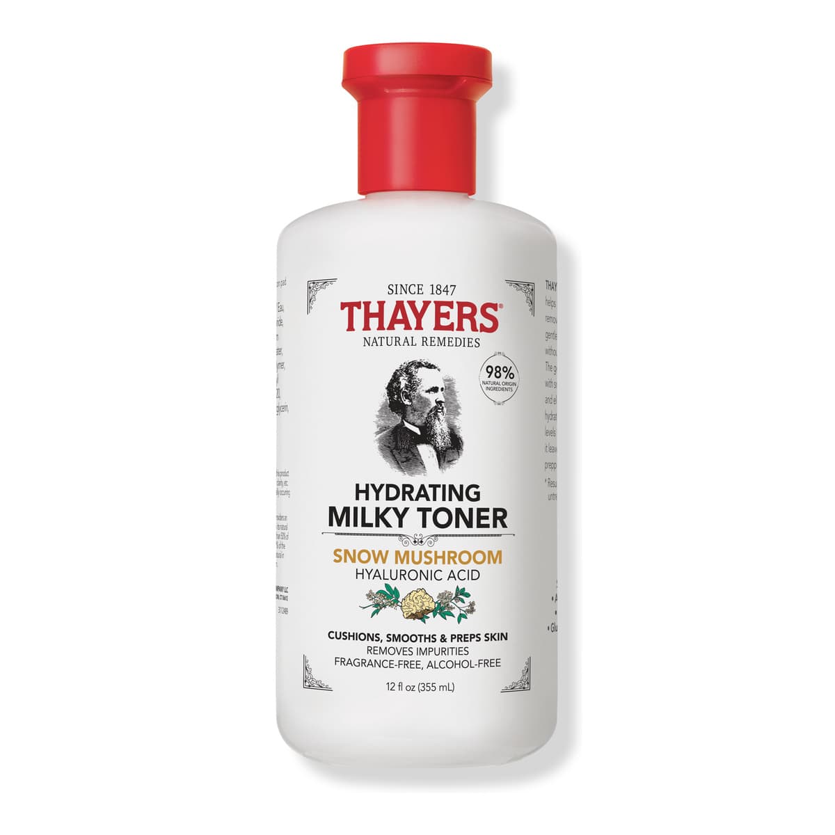 Milky Hydrating Face Toner with Snow Mushroom and Hyaluronic Acid