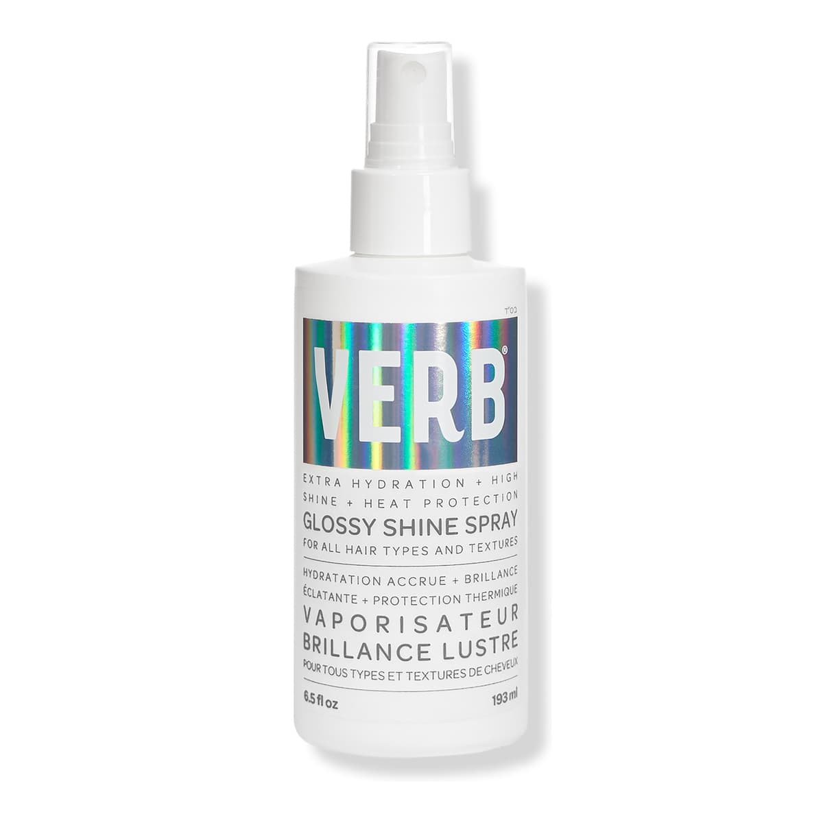 High Shine, Glossy Shine Spray with Heat Protection