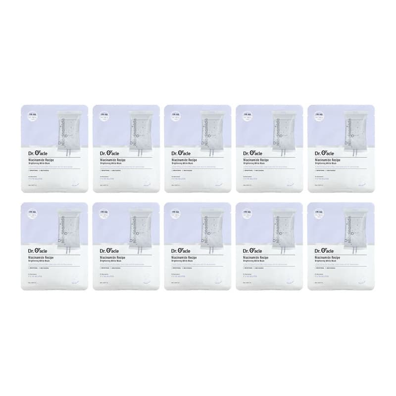 Niacinamide Recipe, Brightening White Beauty Mask
