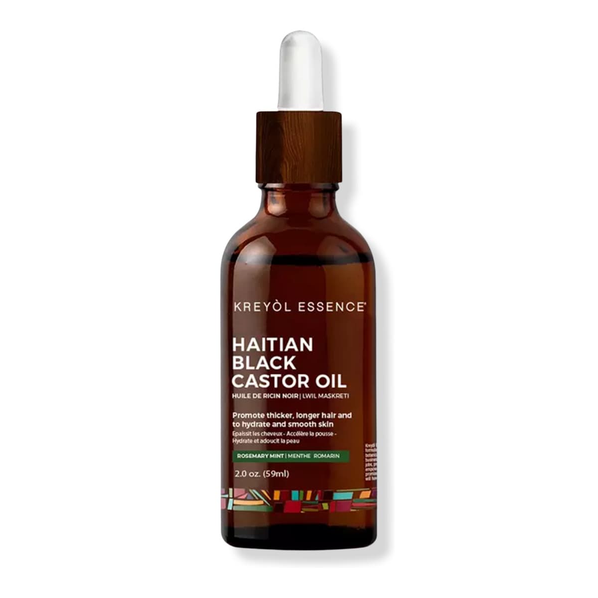 Haitian Black Castor Oil - Rosemary Mint