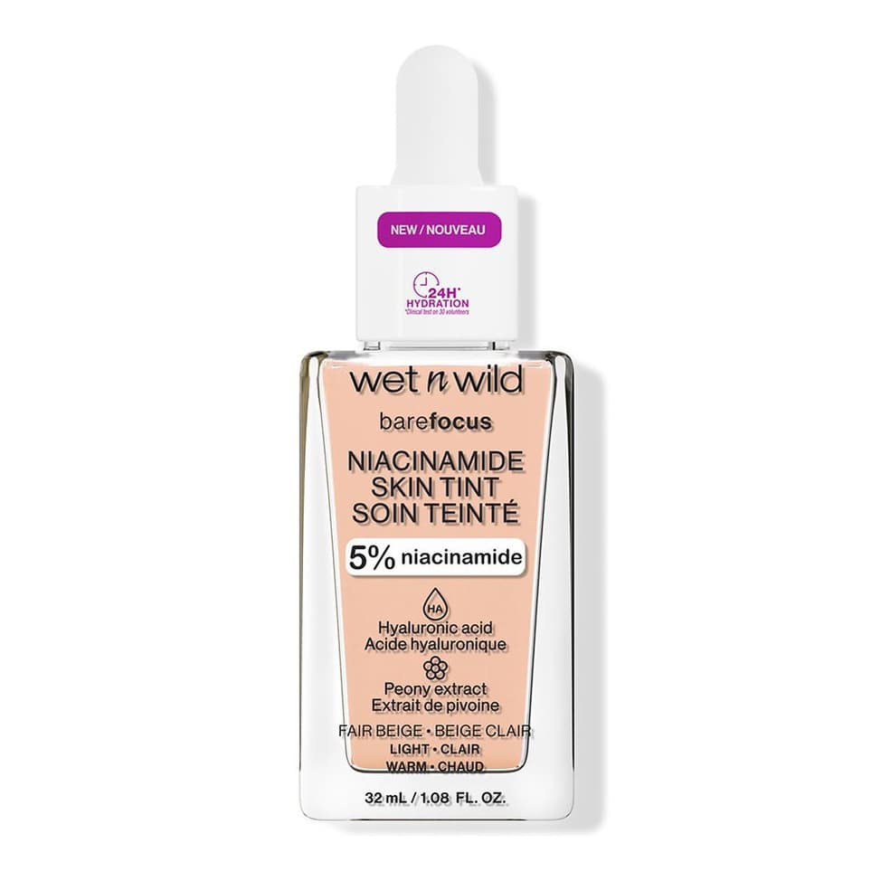 Bare Focus Niacinamide Skin Tint, Fair Beige