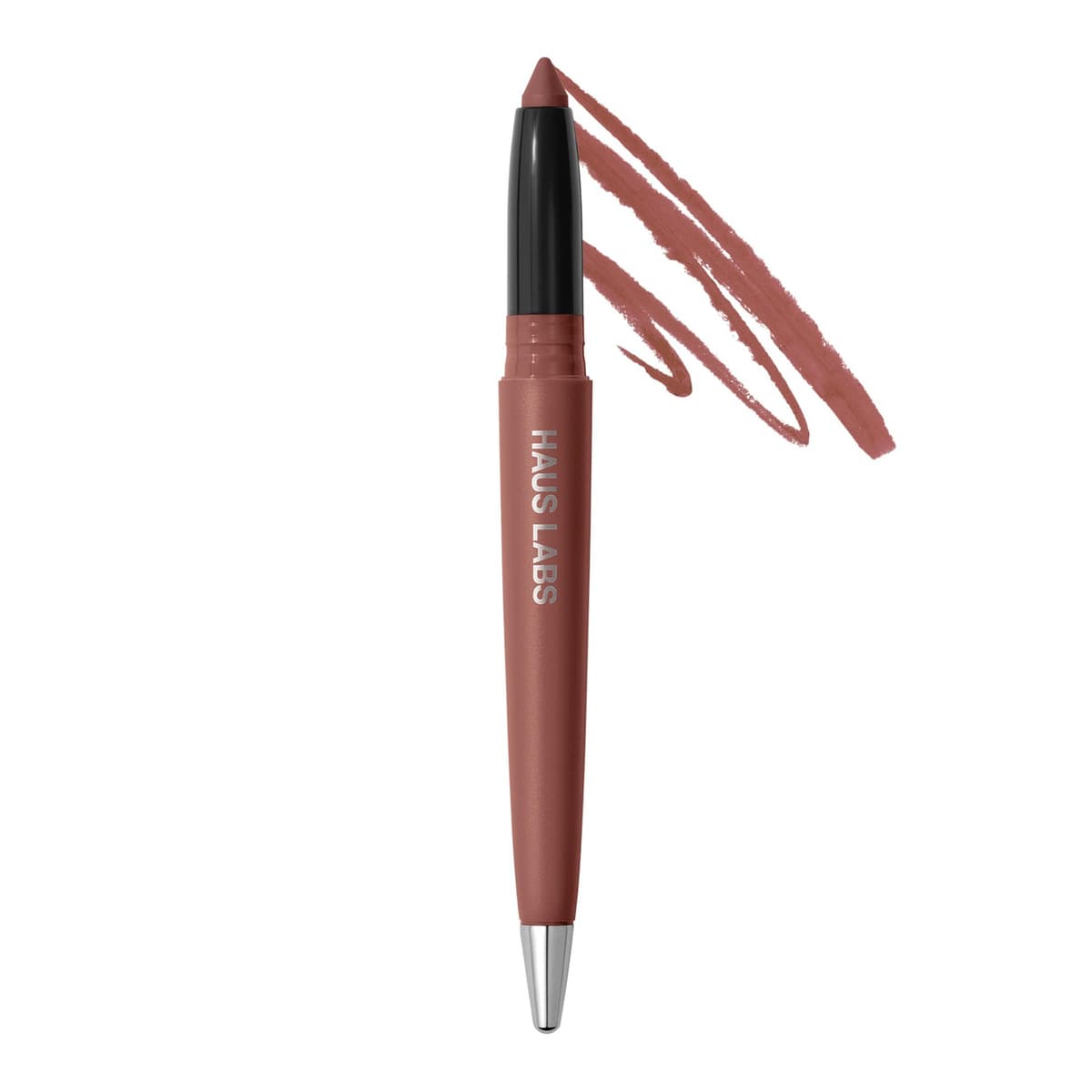 Le Monster Lip Crayon Vegan Lipstick and Lip Liner, Maple Matte
