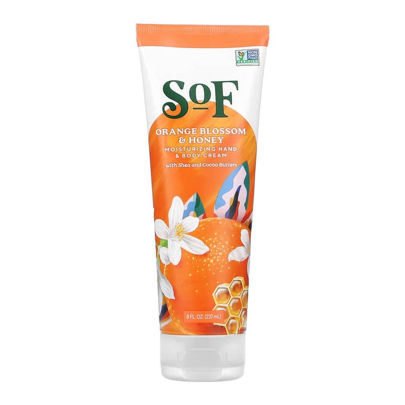 Moisturizing Hand & Body Cream, Orange Blossom & Honey
