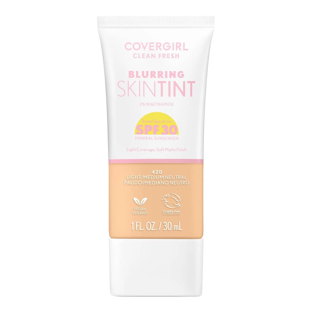 Clean Fresh Blurring Skin Tint, Light Medium Neutral