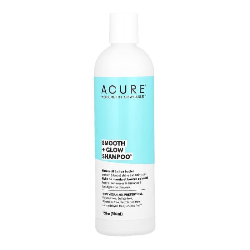 Smooth + Glow Shampoo, All Hair Types, Marula Oil & Shea Butter