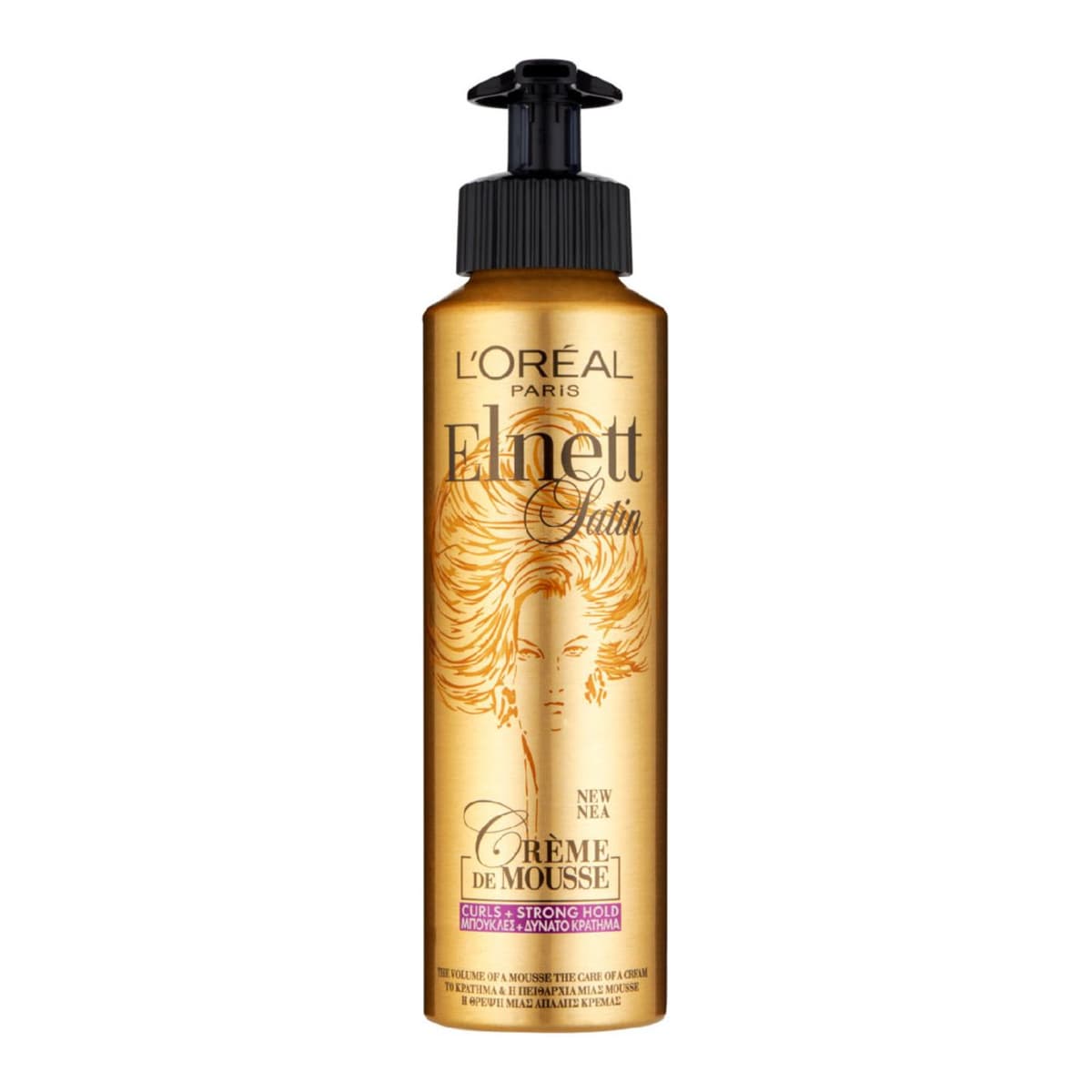 Elnett Crème de Mousse Curls Strong Hold