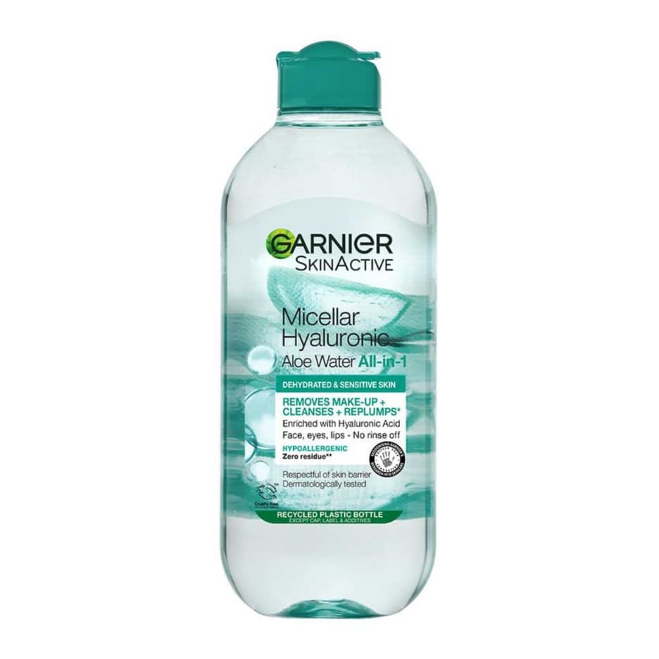 Micellar Hyaluronic Aloe Water Facial Cleanser For Dehydrated Skin