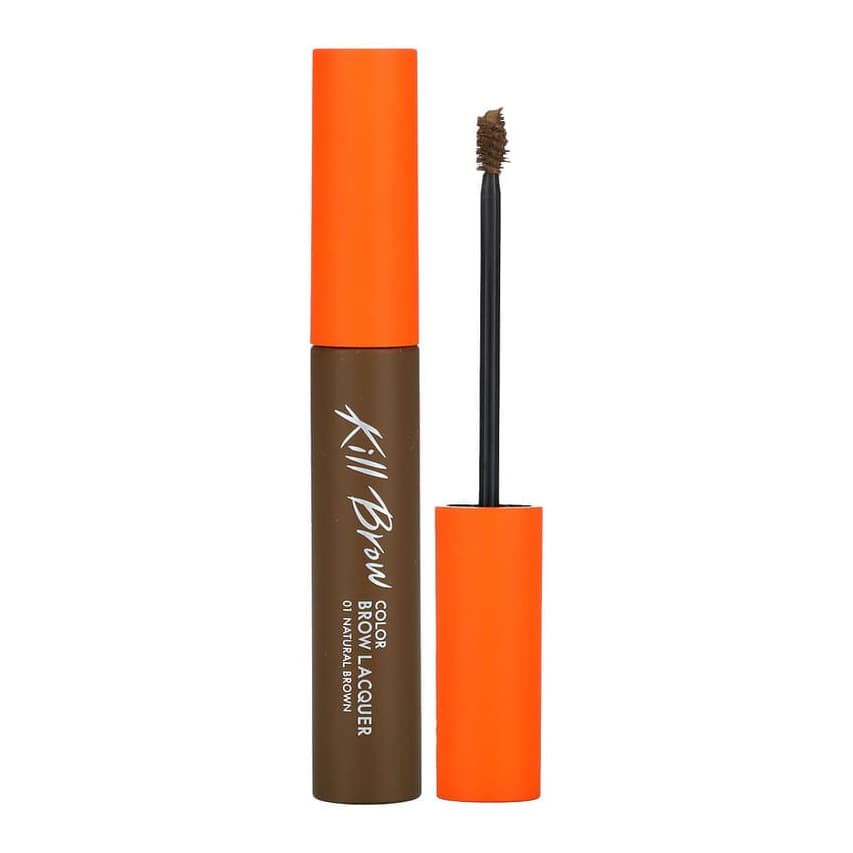 Kill Brow, Color Brow Lacquer, 01 Natural Brown