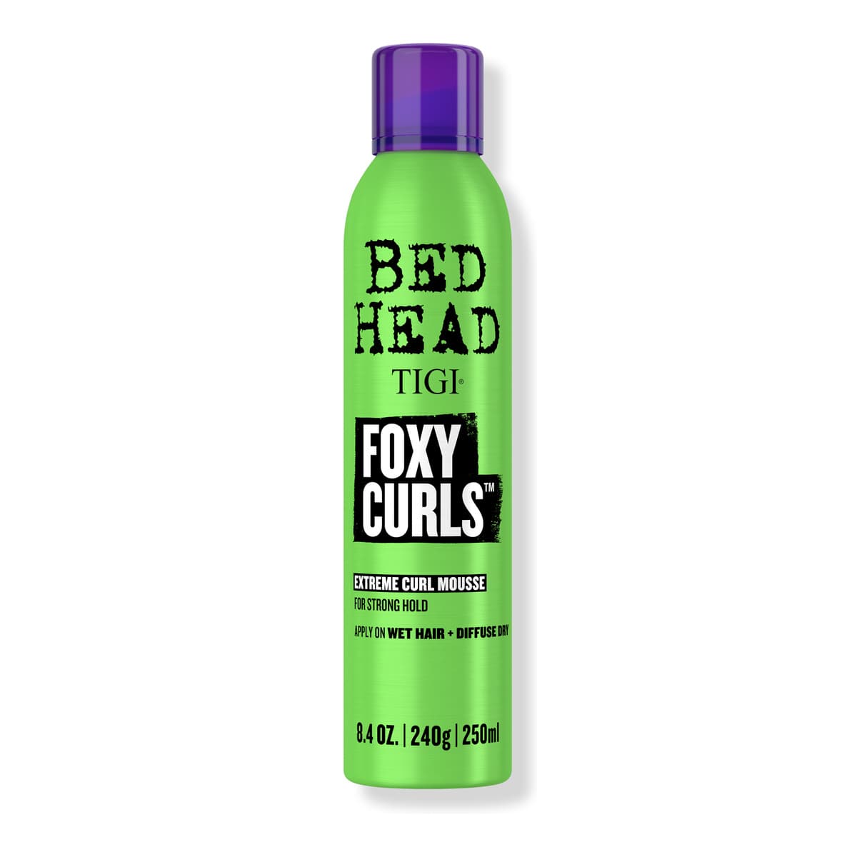 Foxy Curls Curly Hair Mousse For Strong Hold