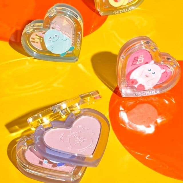 Heart Cheek Blusher, #LM03