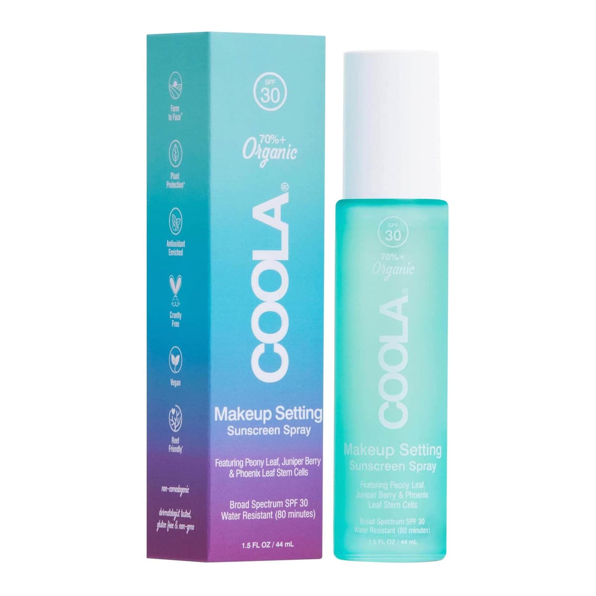 Organic Makeup Setting Spray SPF 30