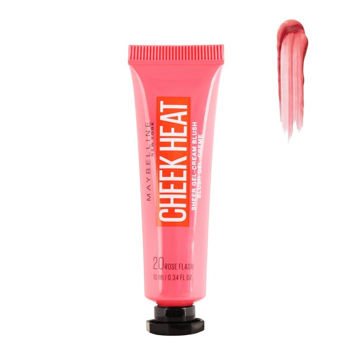 Cheek Heat Sheer Gel-Cream Blush 20 Rose Flash