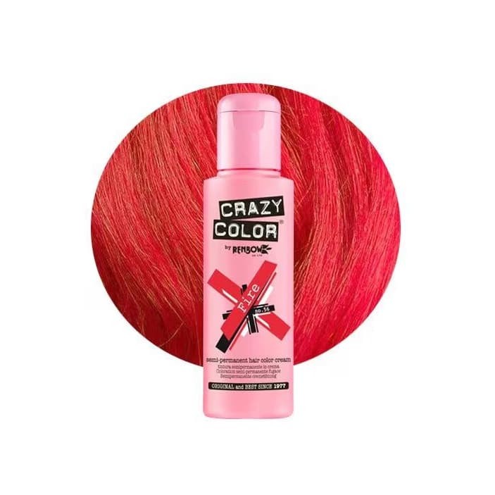 Semi Permanent Hair Color Cream Fire 56