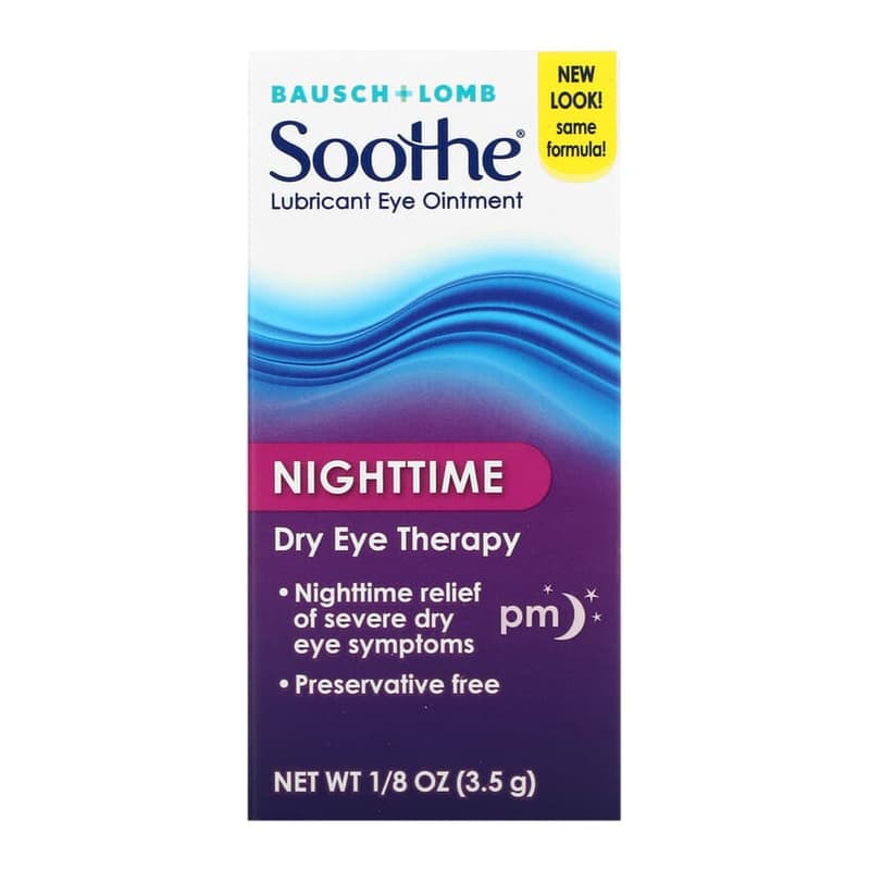Soothe, Lubricant Eye Ointment, Nighttime