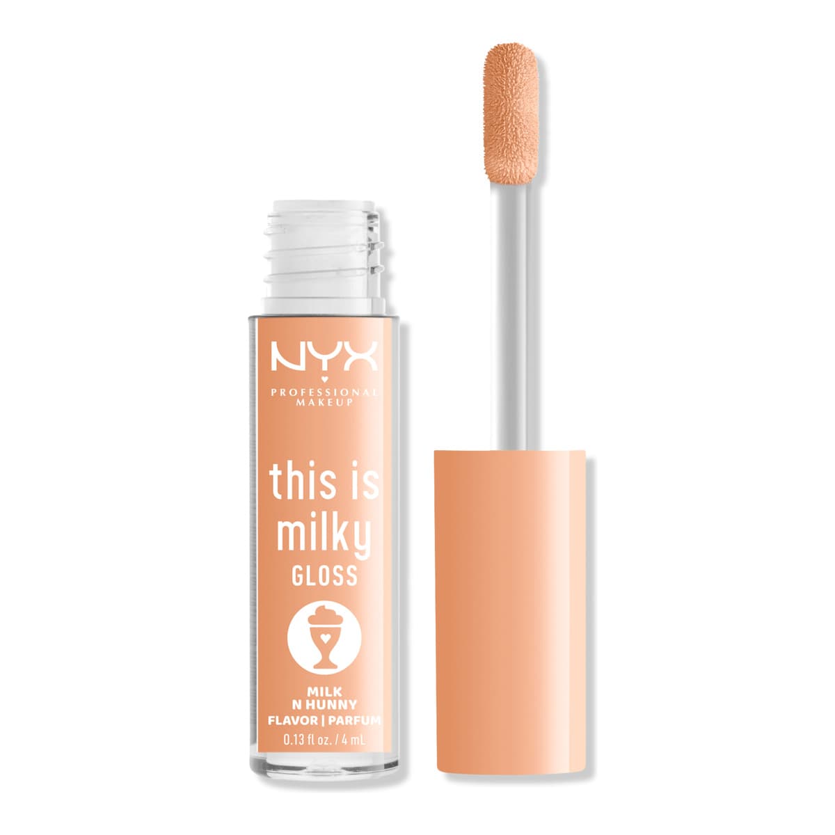This is Milky Gloss Milkshakes Vegan Lip Gloss, Milk N Hunny