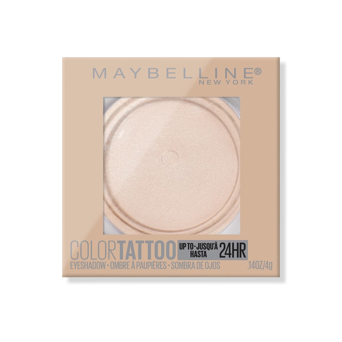 Color Tattoo Cream Eyeshadow Pot, Front Runner