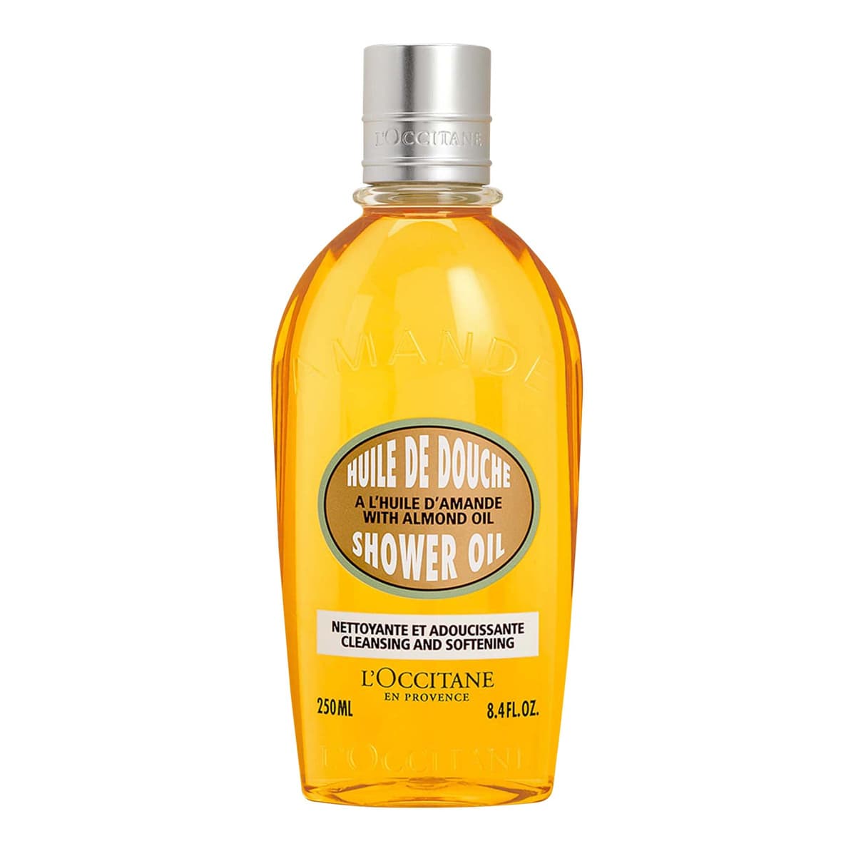 Cleansing And Softening Refillable Shower Oil With Almond Oil