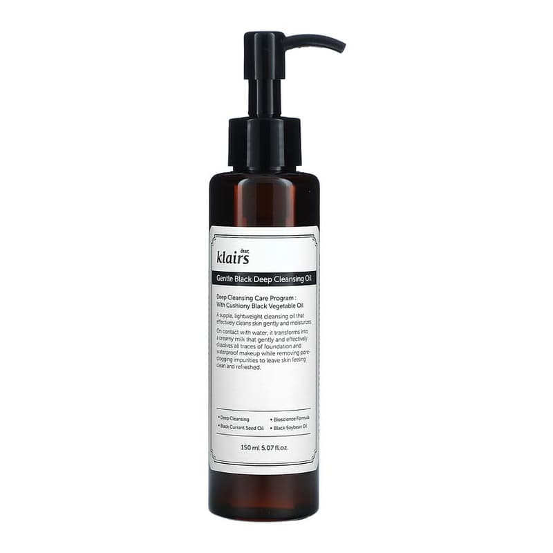 Gentle Black Deep Cleansing Oil