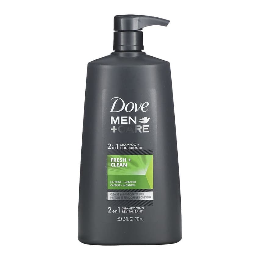 Men+Care, 2 in 1 Shampoo + Conditioner, Fresh & Clean