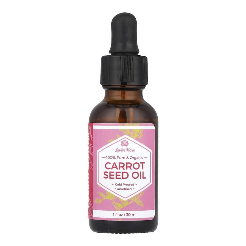 100% Pure & Organic, Carrot Seed Oil