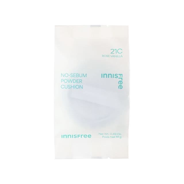 No-Sebum Powder Cushion Refill Only, #21C Rose Vanilla